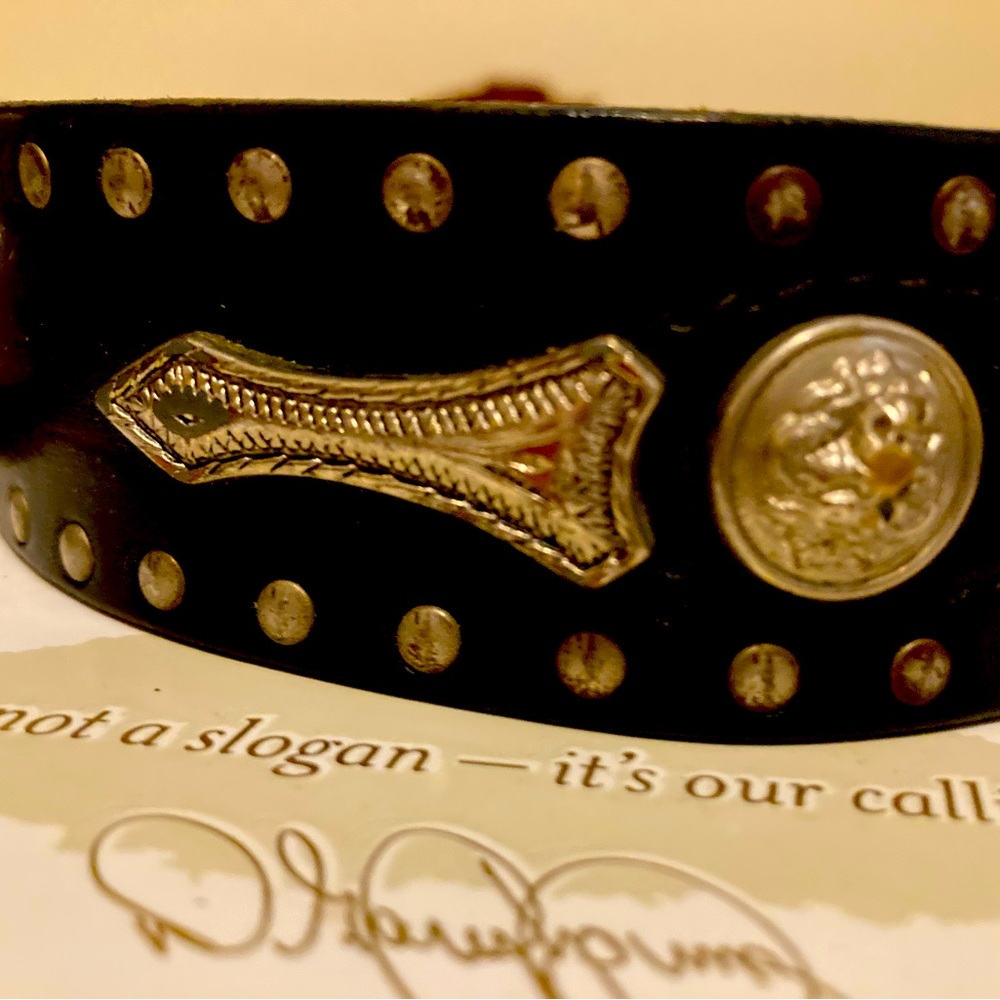 Versus Versace Vintage studded leather belt
